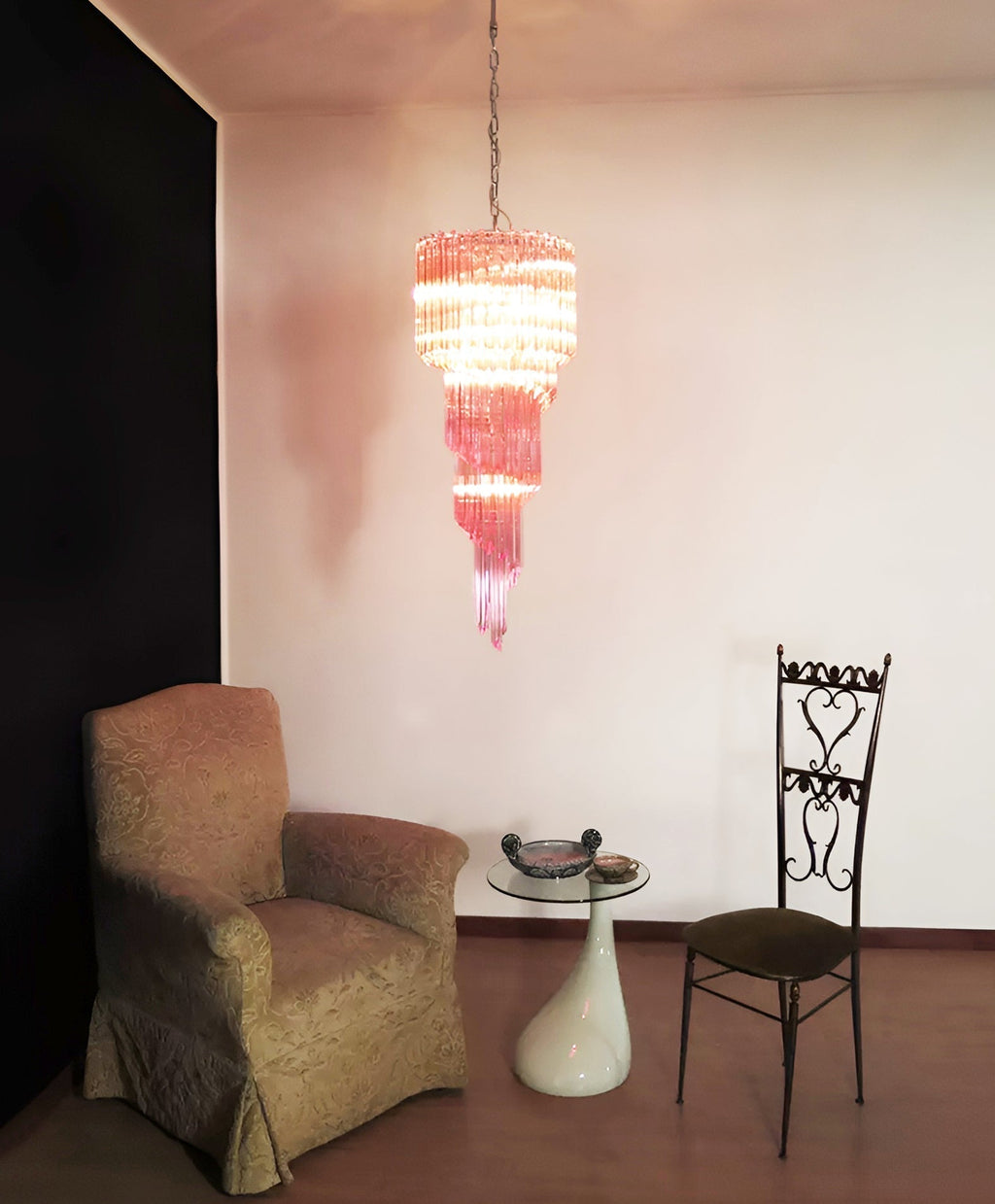 Rardenorie Glass Chandelier-Moonnatur