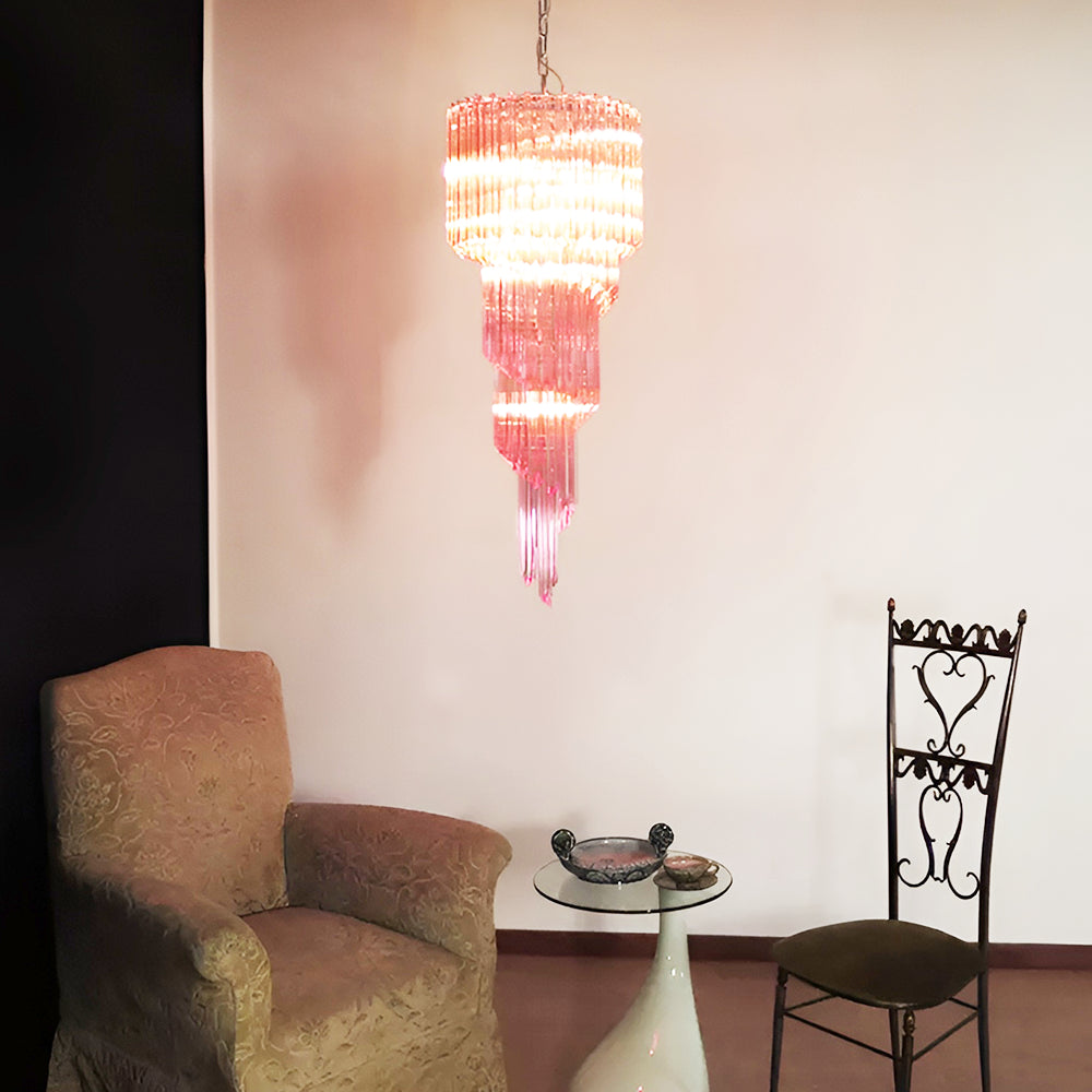 Rardenorie Glass Chandelier-Moonnatur