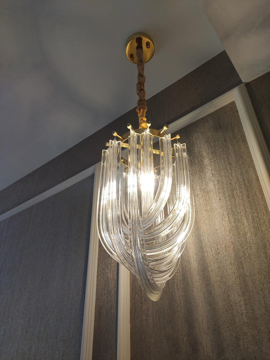 Havrina Glass Chandelier-Moonnatur