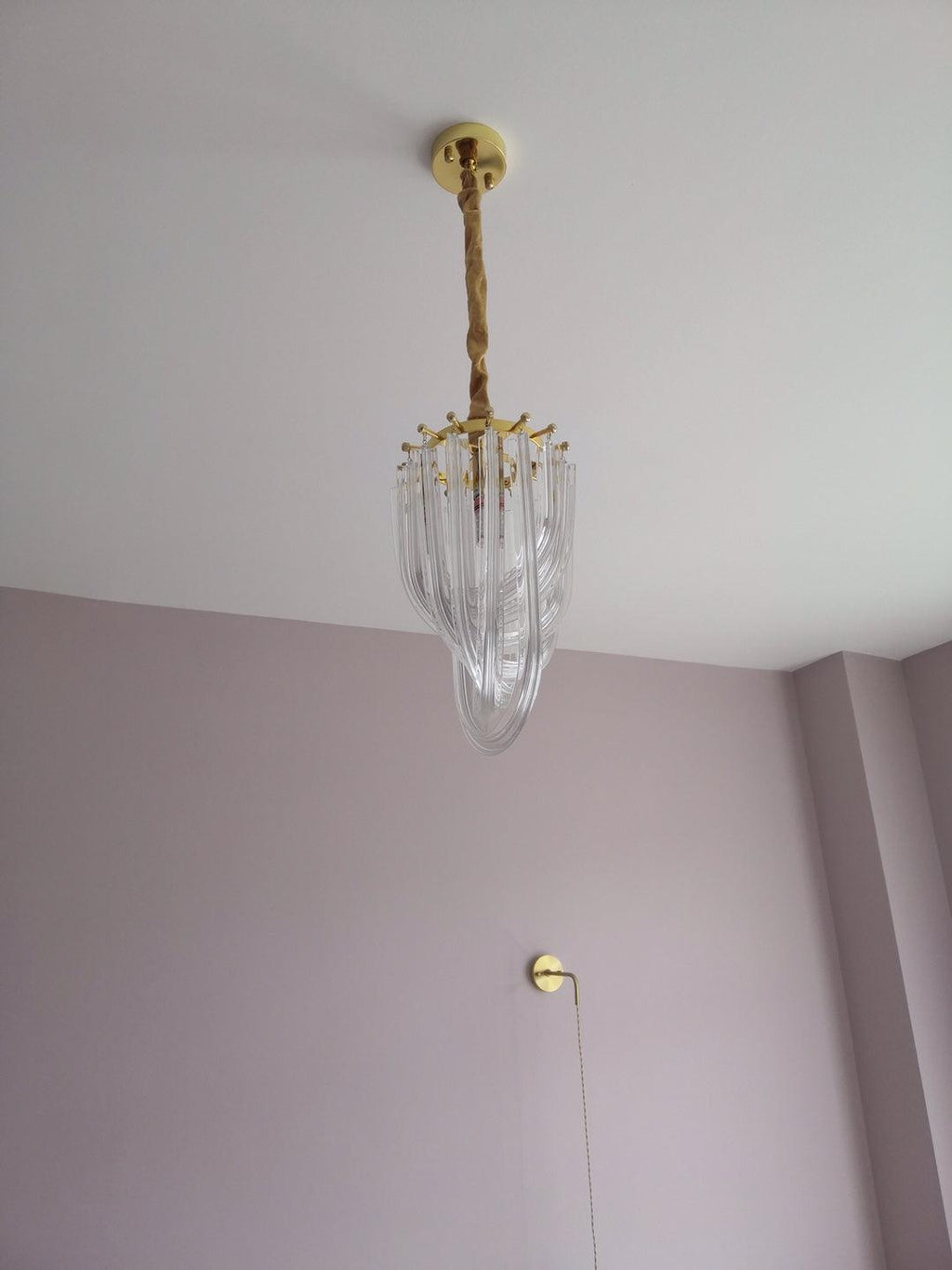 Havrina Glass Chandelier-Moonnatur