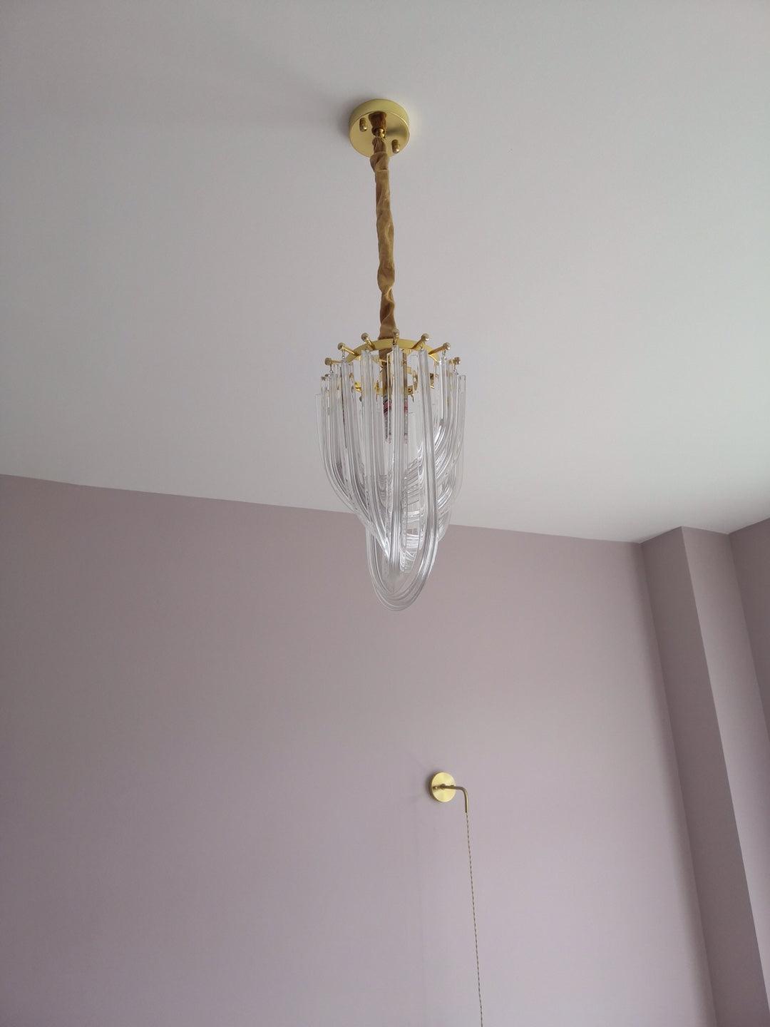 Havrina Glass Chandelier-Moonnatur