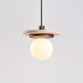 Fenrenvale Travertine Pendant Light-Moonnatur