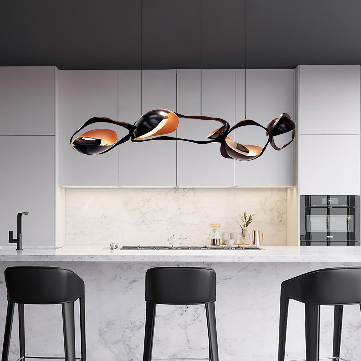 Venaria Metal Pendant Light-Moonnatur