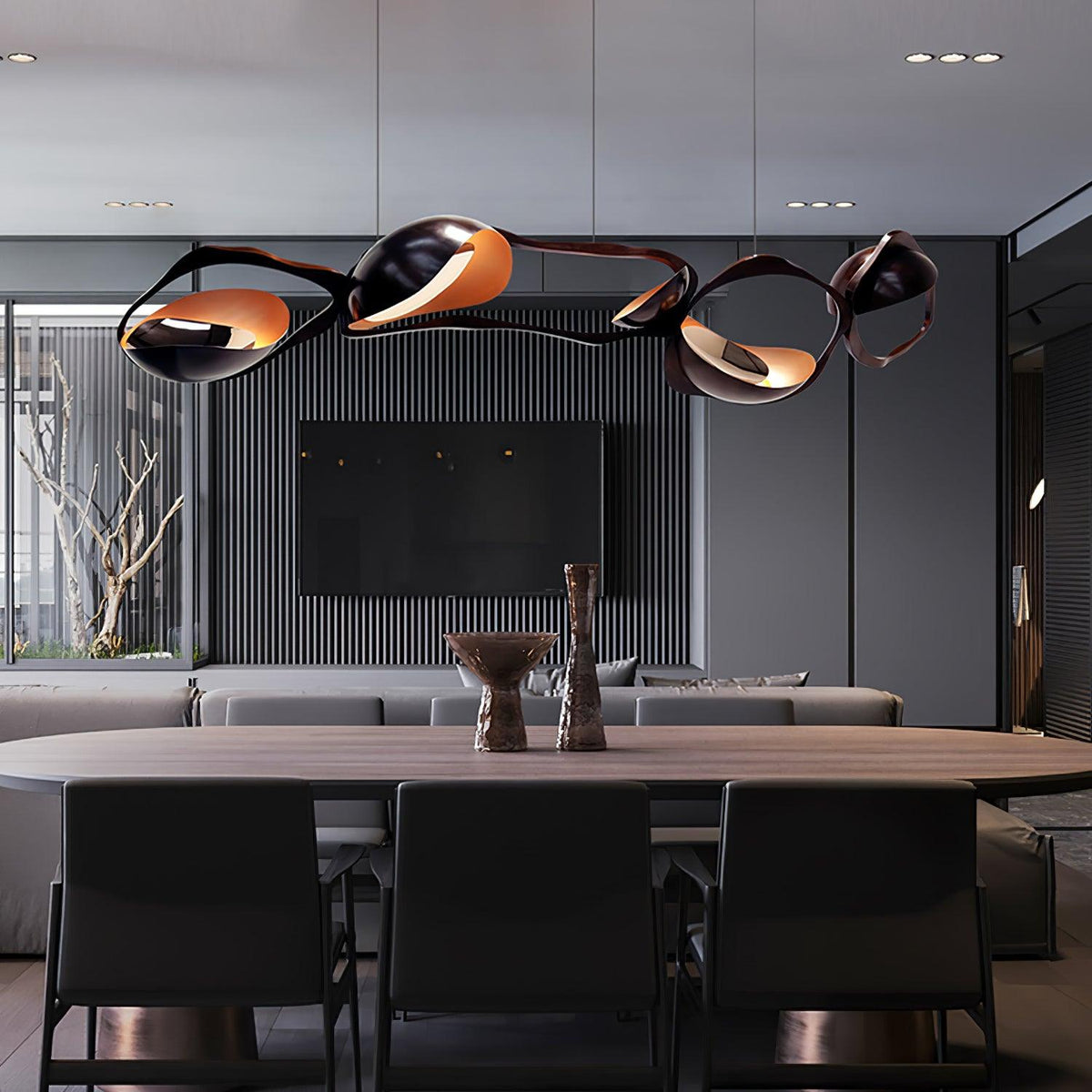 Venaria Metal Pendant Light-Moonnatur