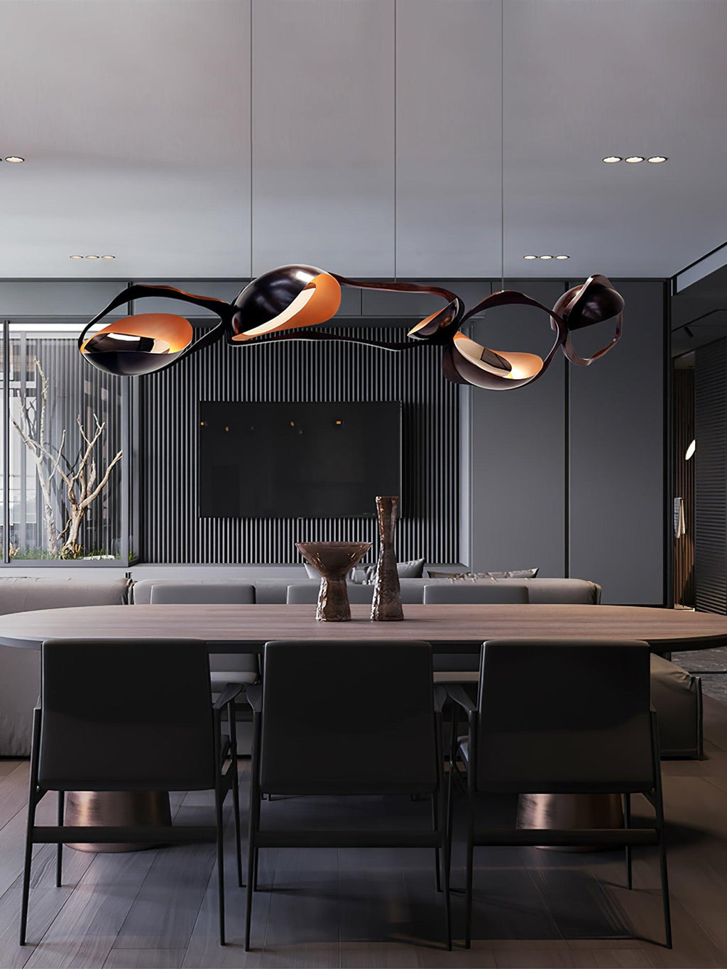 Venaria Metal Pendant Light-Moonnatur