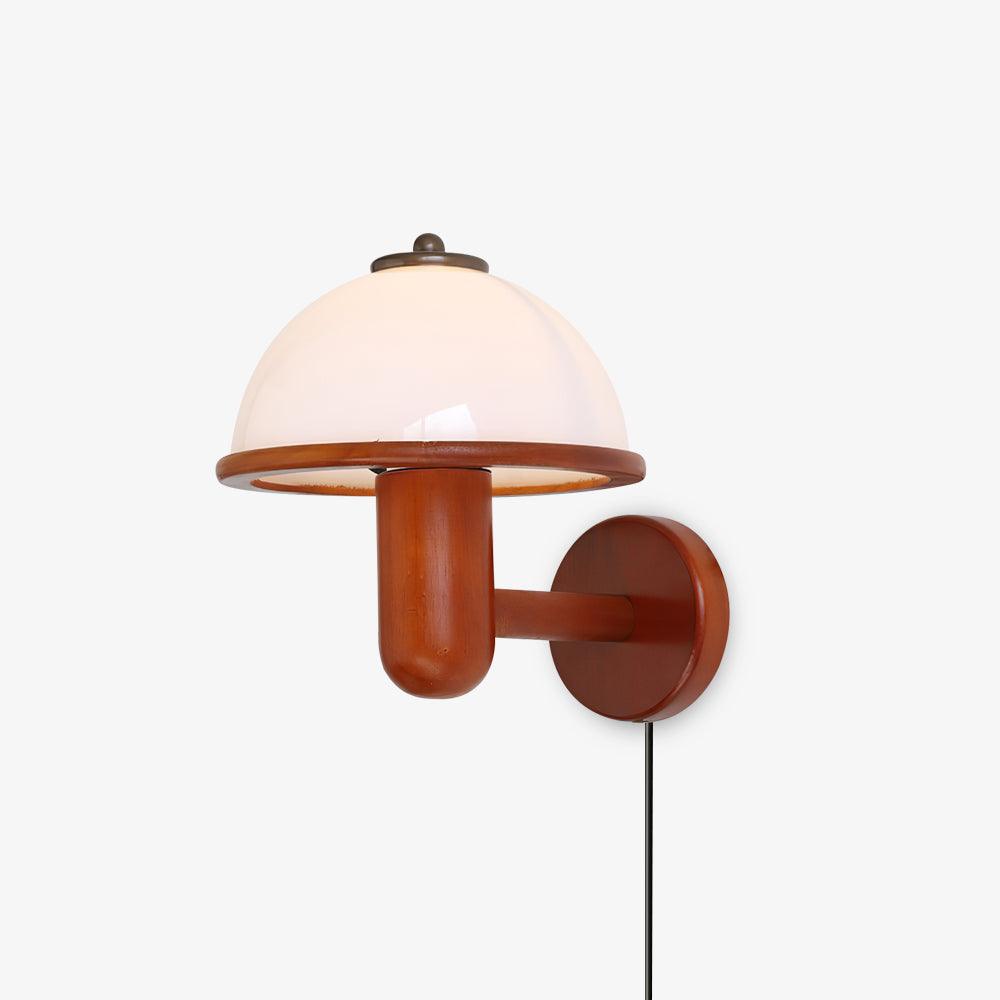 Valenena Oak Wood Wall Light-Moonnatur