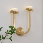 Yuvella Alabaster Wall Light-Moonnatur