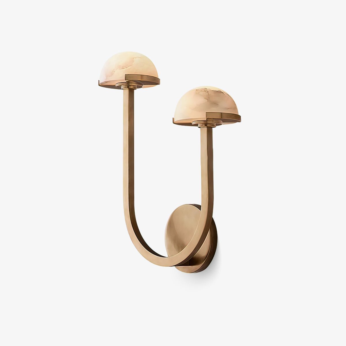 Yuvella Alabaster Wall Light-Moonnatur