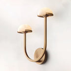 Yuvella Alabaster Wall Light-Moonnatur