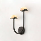 Yuvella Alabaster Wall Light-Moonnatur