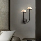 Yuvella Alabaster Wall Light-Moonnatur