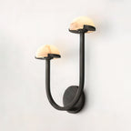 Yuvella Alabaster Wall Light-Moonnatur