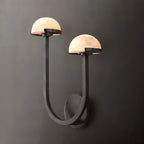 Yuvella Alabaster Wall Light-Moonnatur