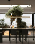 Morvenenna Wood Chandelier-Moonnatur
