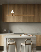 Morvenenna Wood Chandelier-Moonnatur
