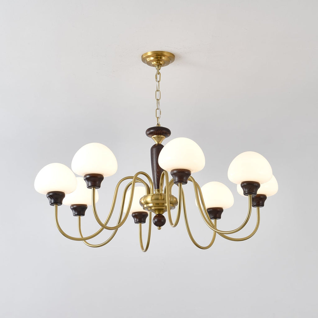Larenelle Glass Chandelier-Moonnatur