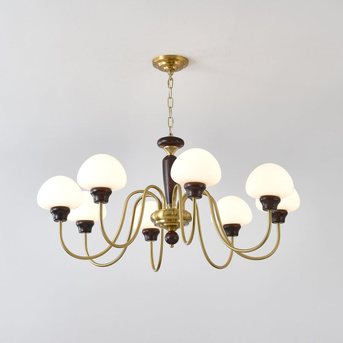Larenelle Glass Chandelier-Moonnatur
