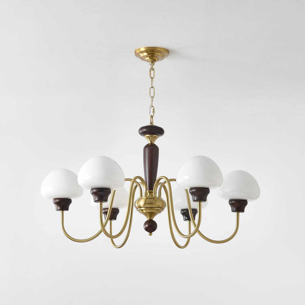 Larenelle Glass Chandelier-Moonnatur