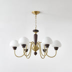 Larenelle Glass Chandelier-Moonnatur