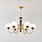 Larenelle Glass Chandelier-Moonnatur