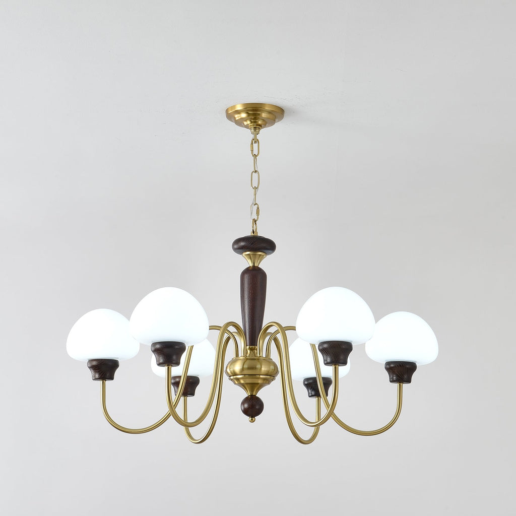 Larenelle Glass Chandelier-Moonnatur