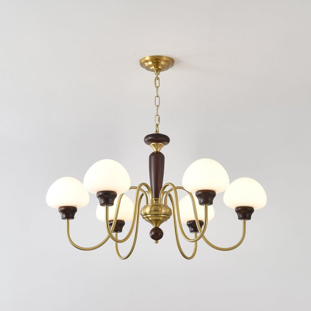 Larenelle Glass Chandelier-Moonnatur