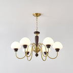 Larenelle Glass Chandelier-Moonnatur
