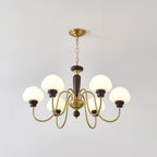 Larenelle Glass Chandelier-Moonnatur