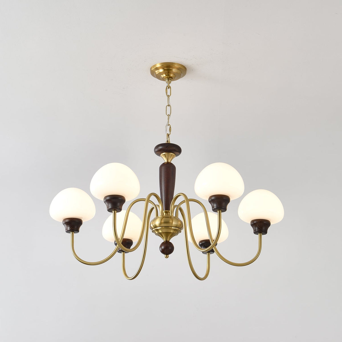 Larenelle Glass Chandelier-Moonnatur