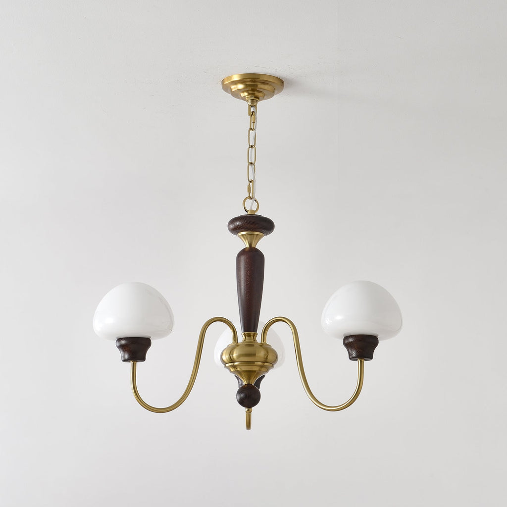 Larenelle Glass Chandelier-Moonnatur