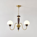 Larenelle Glass Chandelier-Moonnatur