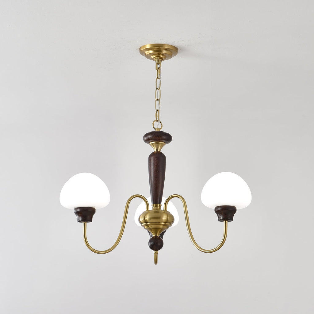 Larenelle Glass Chandelier-Moonnatur