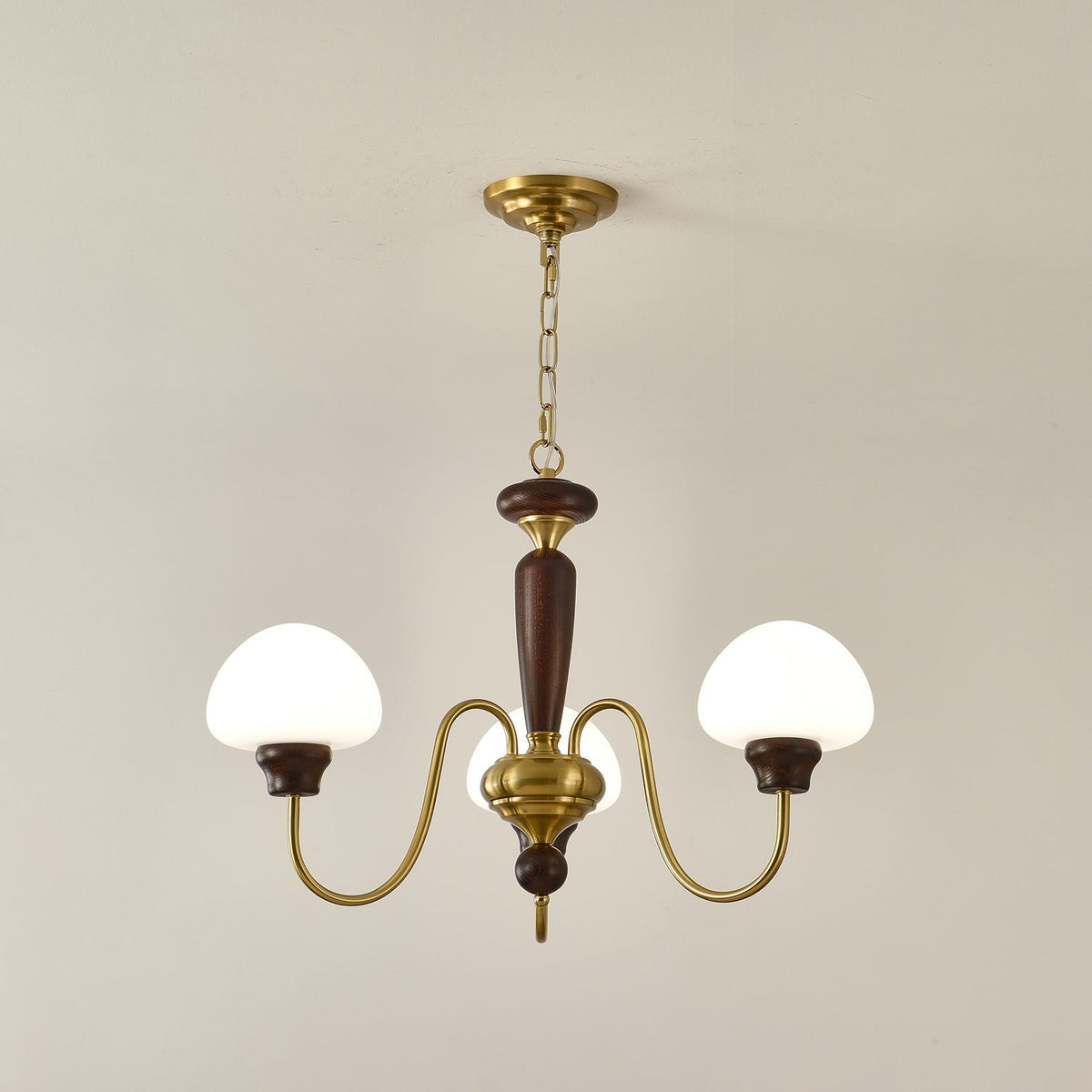Larenelle Glass Chandelier-Moonnatur