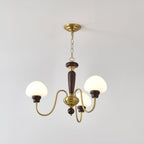 Larenelle Glass Chandelier-Moonnatur