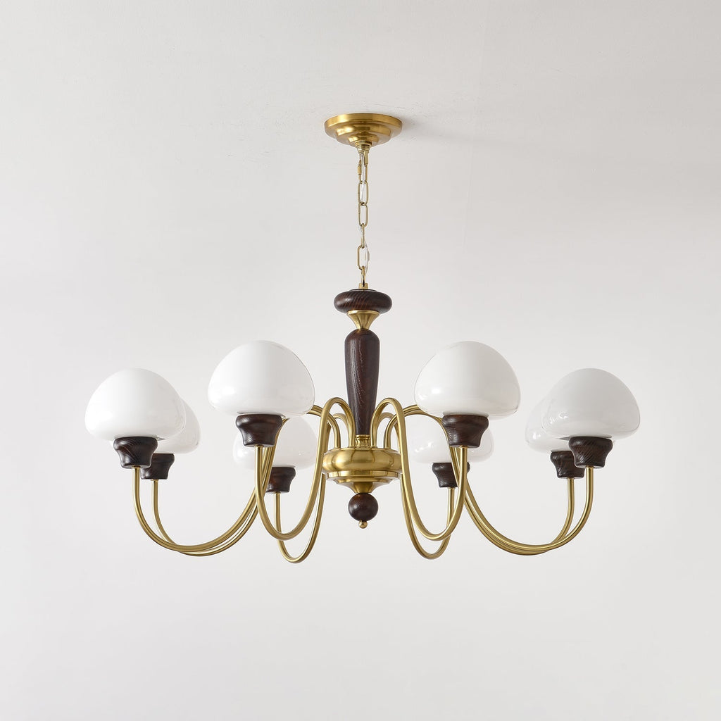 Larenelle Glass Chandelier-Moonnatur