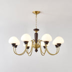 Larenelle Glass Chandelier-Moonnatur