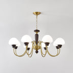 Larenelle Glass Chandelier-Moonnatur