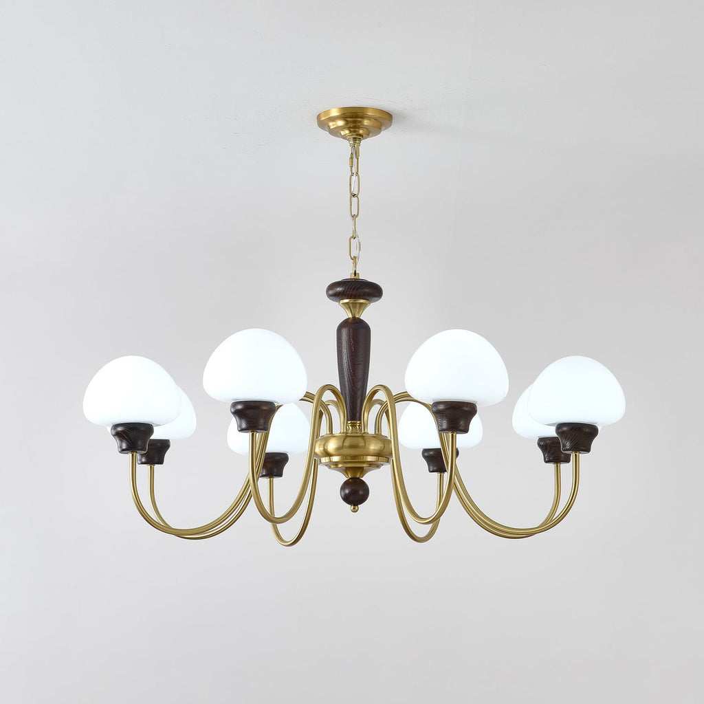 Larenelle Glass Chandelier-Moonnatur
