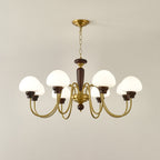 Larenelle Glass Chandelier-Moonnatur