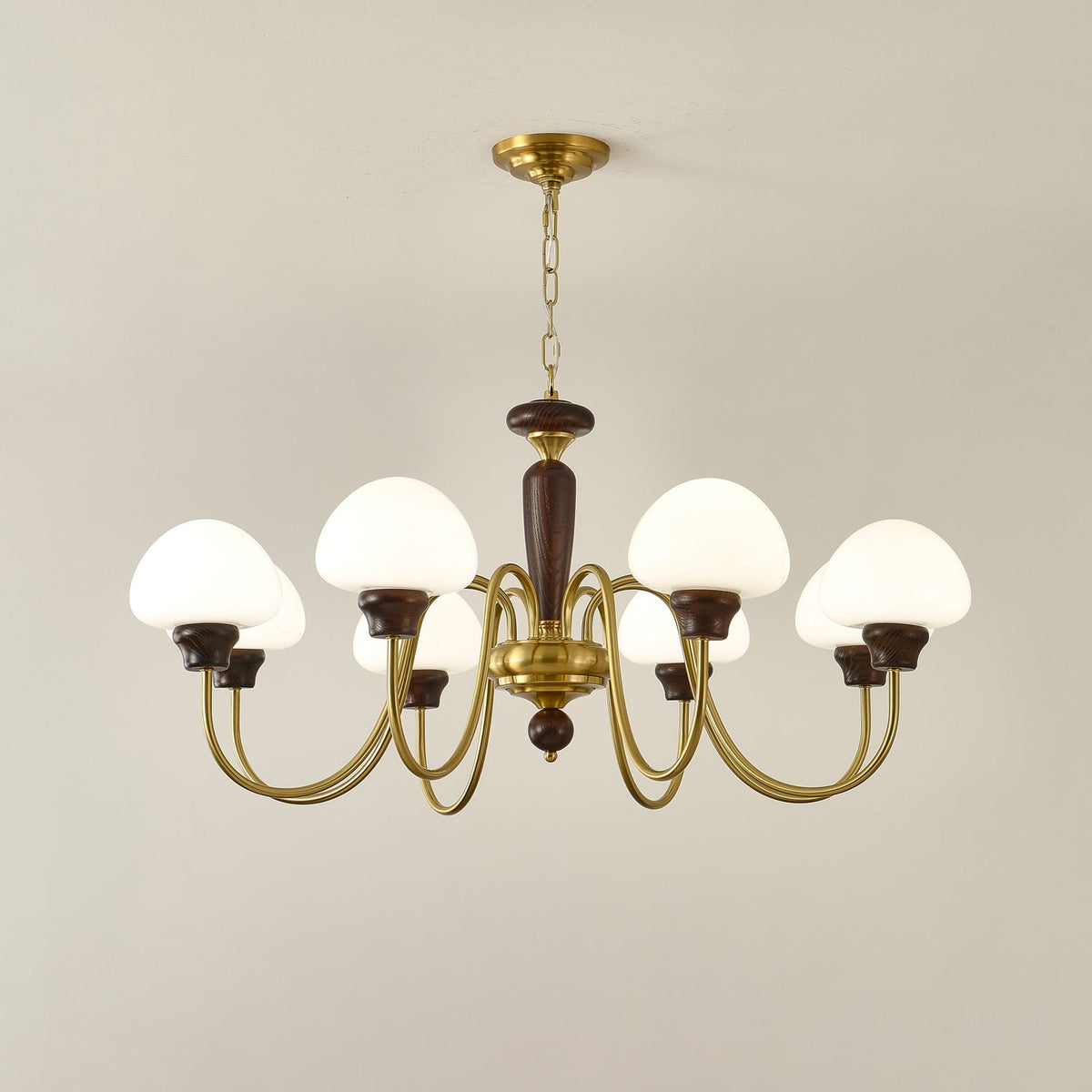 Larenelle Glass Chandelier-Moonnatur