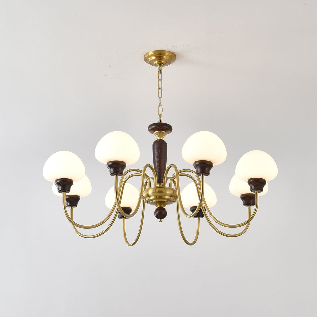 Larenelle Glass Chandelier-Moonnatur