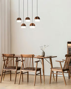 Merleneth Wood Pendant Light-Moonnatur