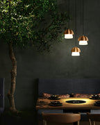 Merleneth Wood Pendant Light-Moonnatur
