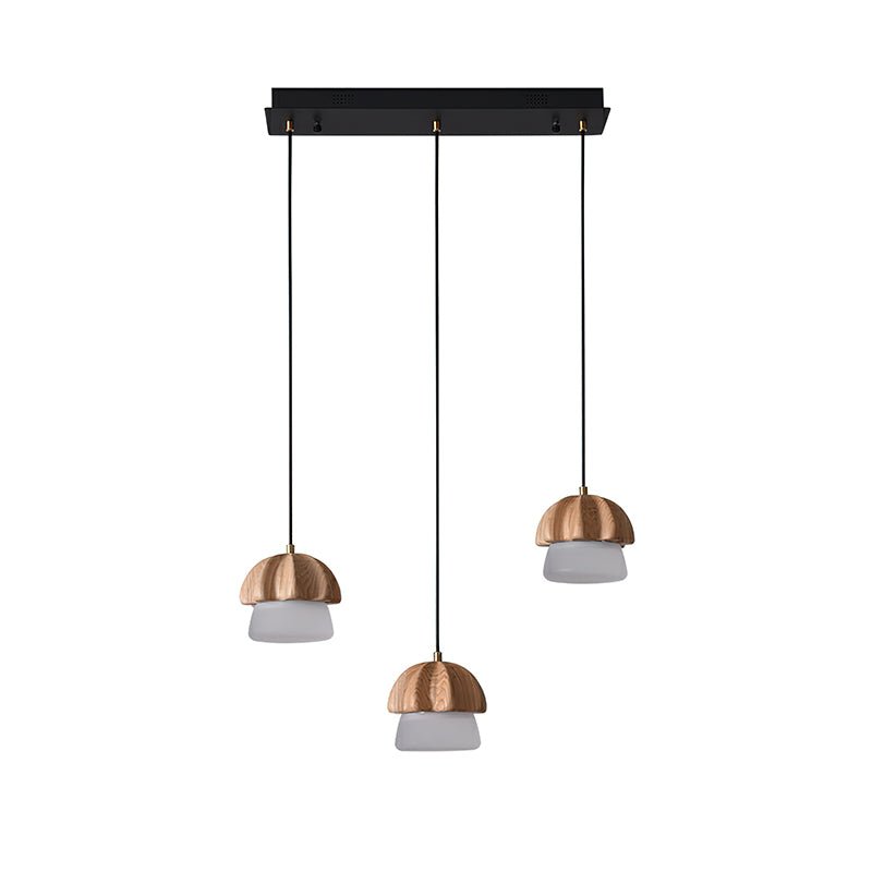 Merleneth Wood Pendant Light-Moonnatur