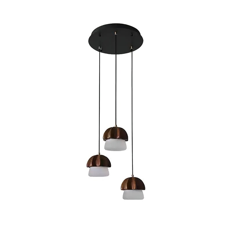 Merleneth Wood Pendant Light-Moonnatur