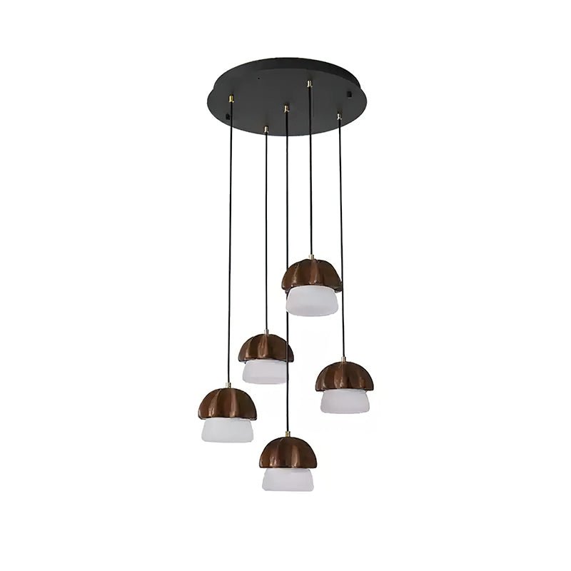 Merleneth Wood Pendant Light-Moonnatur