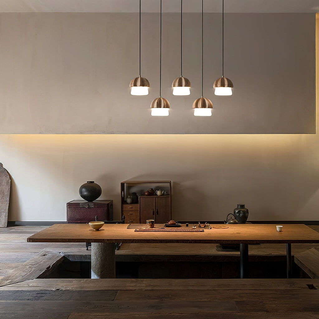 Merleneth Wood Pendant Light-Moonnatur