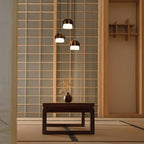 Merleneth Wood Pendant Light-Moonnatur