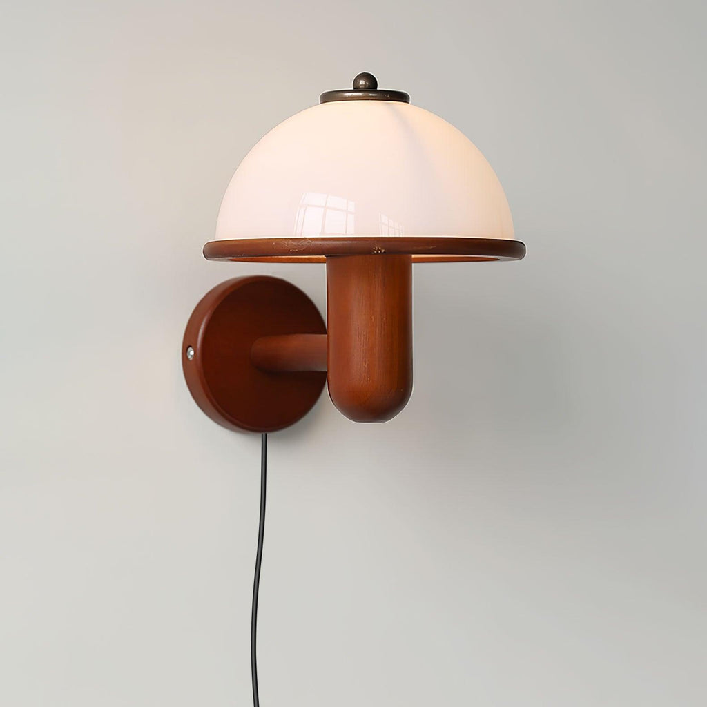 Valenena Oak Wood Wall Light-Moonnatur