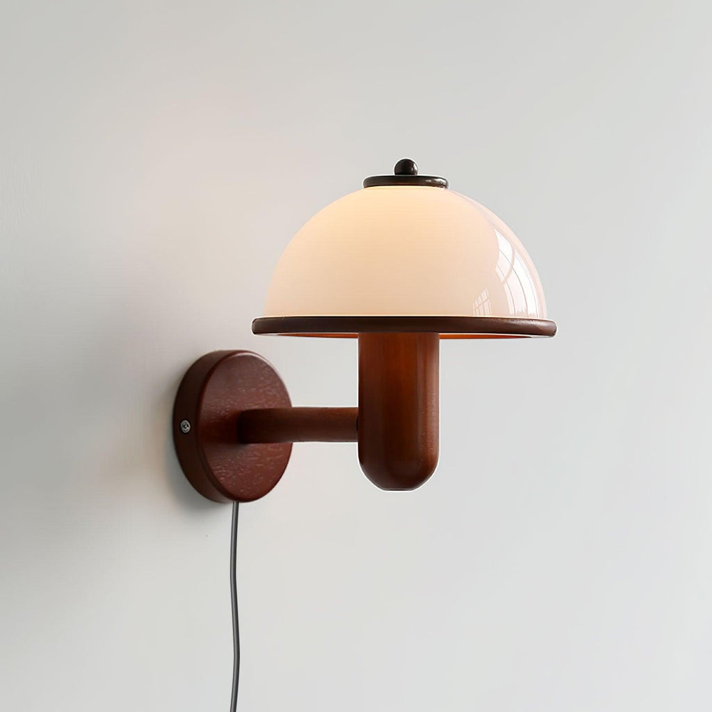 Valenena Oak Wood Wall Light-Moonnatur